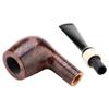 9mm Carbon Core Filter Briar Wood Pipe Handle Pipe with Top Grade Quality for Man and Adult