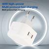 Total 40W Dual USB C Port Fast Charger Type C Plug Fast Wall Charger Block For iPhone 14 Pro Max 12 13 iPad Power Adapter