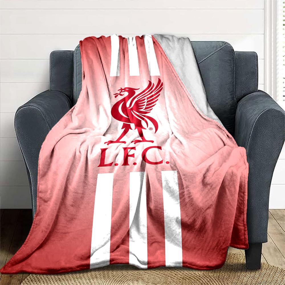 Liverpool Blanket Soft Warm Cozy Perfect for Office Couch Chair for All Seasons Digital Print Ideal Gift for Friends Family Couples Picnic