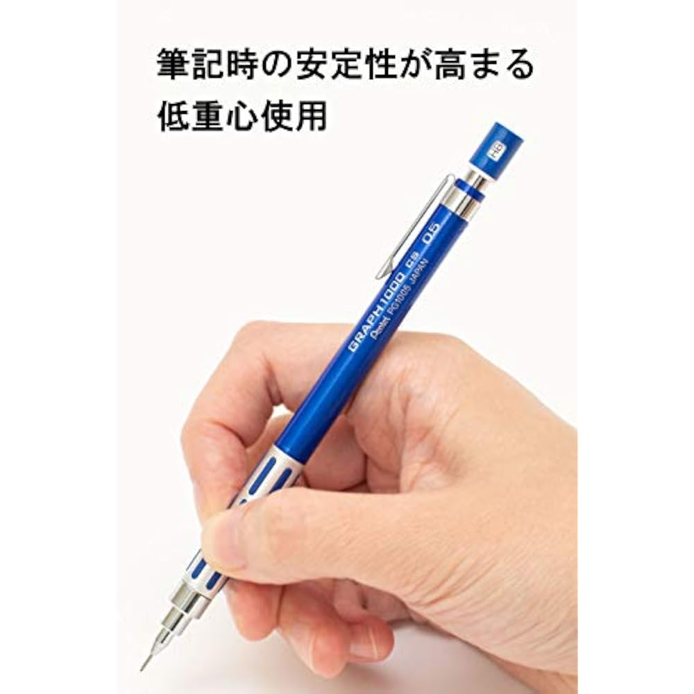 Механический карандаш Pentel Graph 1000CS XPG1005CSC Синий