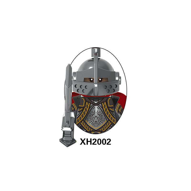 Средневековая больница Львиное сердце, тевтонская империя тамплиеров, модель Золотого рыцаря, блоки, набор кирпичей, игрушки для детей X0348