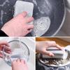 New 20-1PC Double-sided Cleaning Sponges Pan Pot Cleaning and Maintenance Washing Sponges Household Scouring Pad Kit Tools Brush