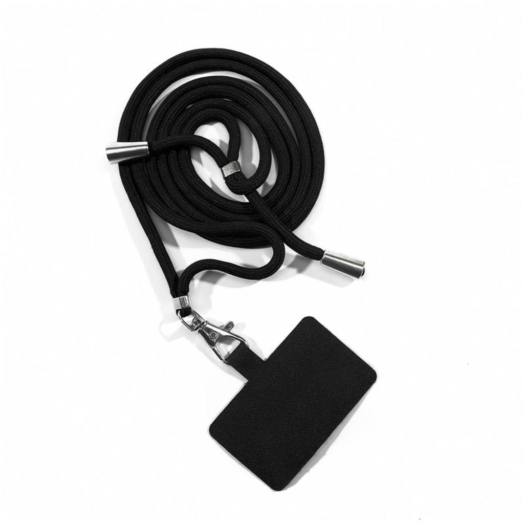 Мягкий ремешок-патч для телефона для всех чехлов для телефонов, однотонный, бытовой, внешний, для ношения на шее, освобождающий руки и предотвращающий потерю