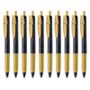 Zebra Sarasa Clip Gel Ballpoint Deco Shine Color Pen, 0.5mm, Name, Gold, 10-Piece Set, B-JJ15-GO