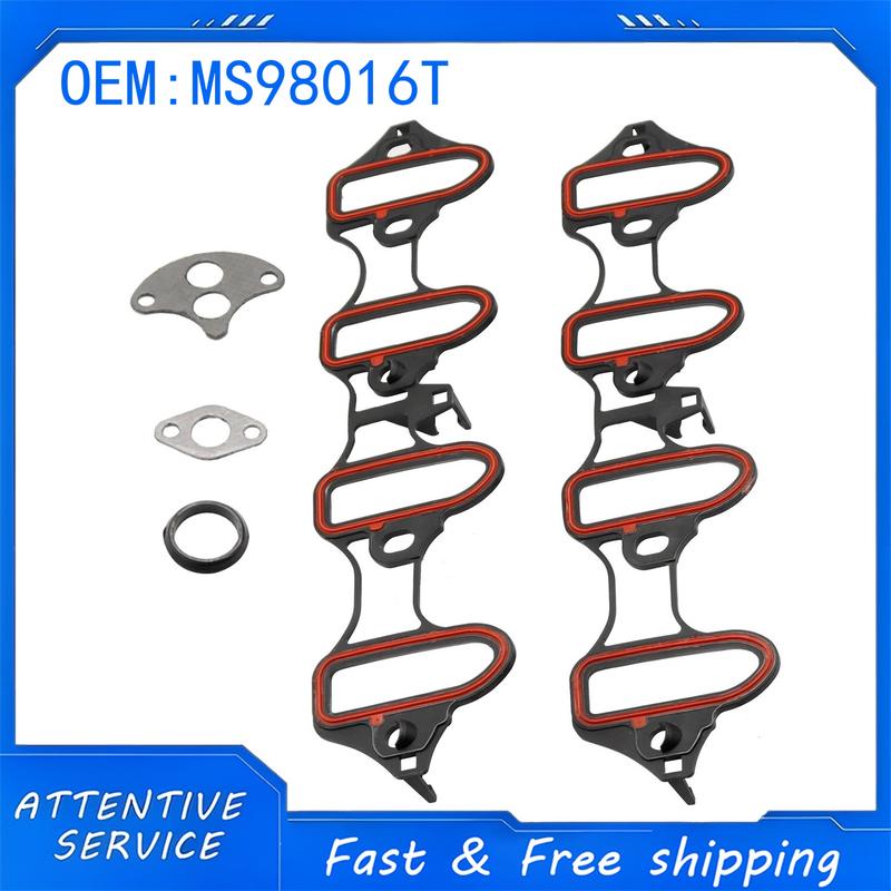 Intake Manifold Gasket Set MS98016T For Buick Rainier 2004–2007 Cadillac Escalade 2002–2003 Chevrolet Avalanche 2007–2013
