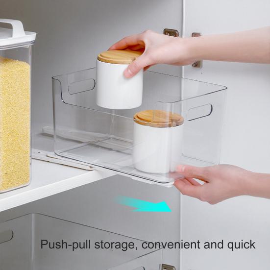 2 шт. ящик для хранения ящиков выдвижная направляющая самоклеящаяся бесшумная гардеробная кухонный шкаф органайзер выдвижной ящик направляющая