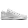 Мужские кроссовки Air Jordan 1 Low Triple White 2022 553558-136