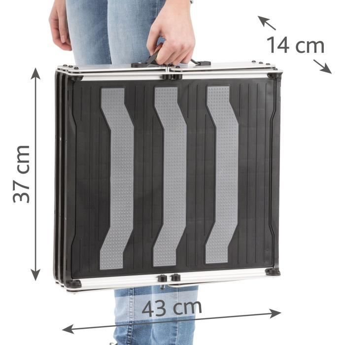 Trixie escalier repliable petwalk - aluminium - pour chien