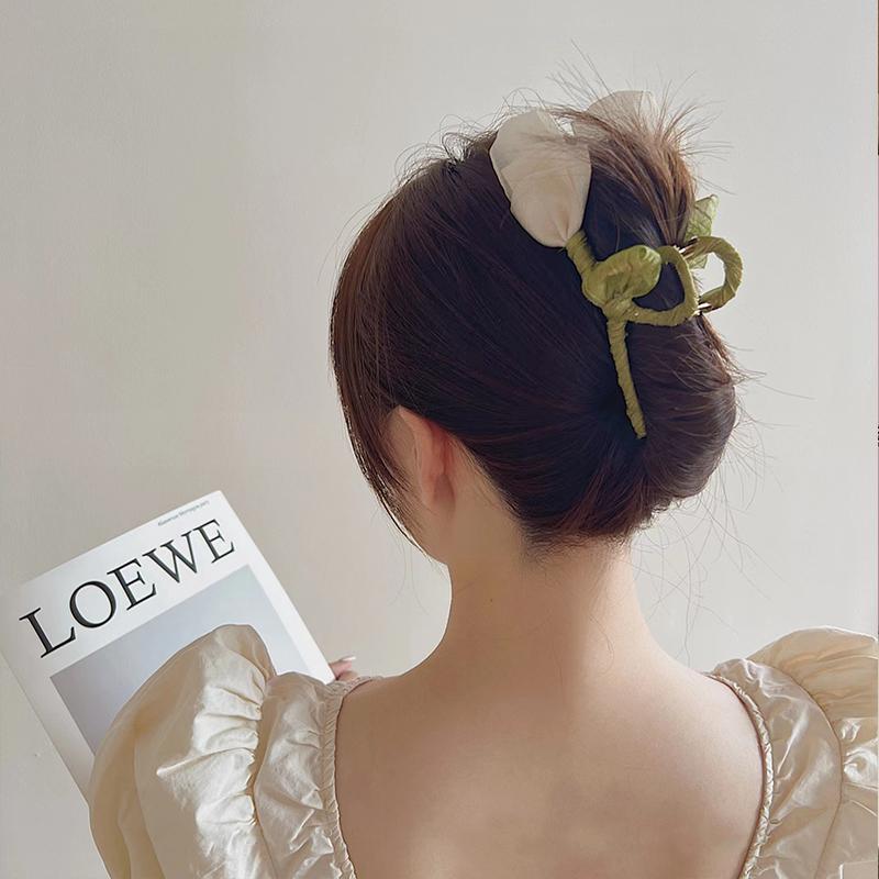 1 шт. Зажим-тюльпан для женщин, Высокое качество, Большая заколка для волос Новый стиль, Зажим-акула для волос на затылок, Заколка для волос, Головной убор