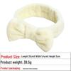 European & American Bow Flannel Hair Band - Wide Edge, Women's Face Wash Headband