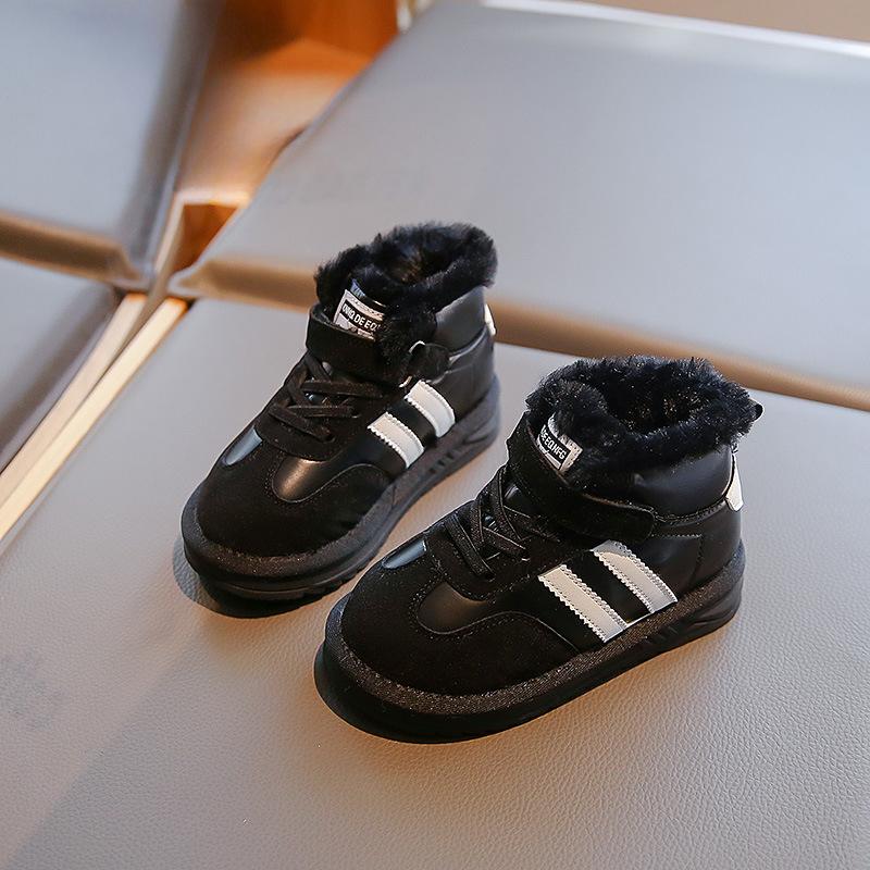 Winter New Thickened Velvet Children's Cotton Shoes