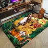 Jungle Book Adventure Carpet For Playroom Bedroom Living Room Sofa Home Decorkids Game Area Rug Nonslip Floor Mat