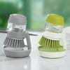 Automatic Liquid-Dispensing Non-Stick Pot Scrubber Brush for Easy Kitchen Cleaning