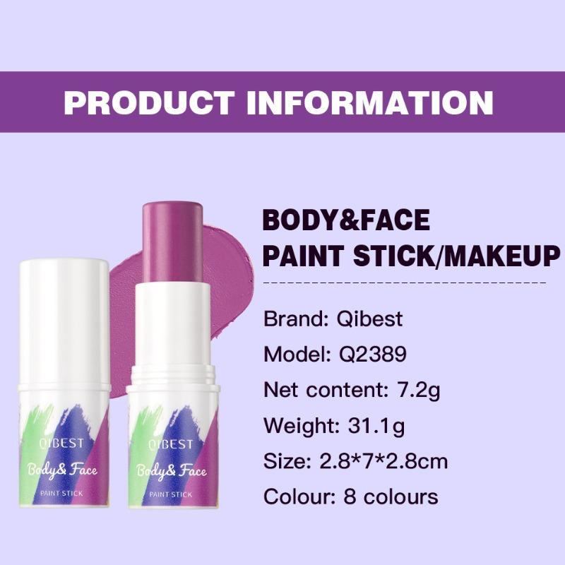 Краска-карандаш для тела и лицаЕстественная трехмерная модификация контуров для осветления цвета лица, смываемая ручка-краска
