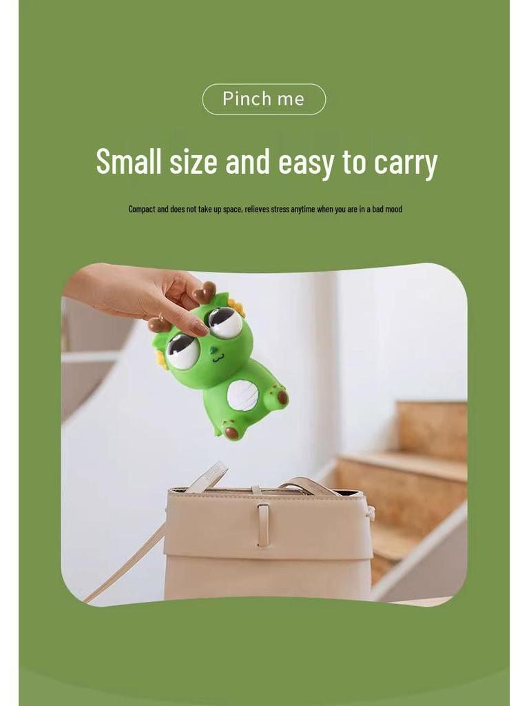 Игрушка-антистресс Dao Le Ge Pop-Eye Dragon - Снятие стресса, сжимайте и щипайте для креативных детских розыгрышей
