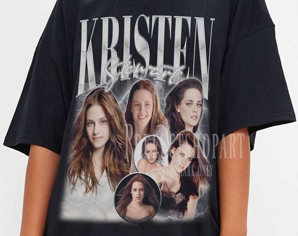 KRISTEN STEWART Shirt, Kristen Stewart Homage T-Shirt, Kristen Jaymes Stewart American Actress Vintage Merch, Kristen Stewart Fans Gift