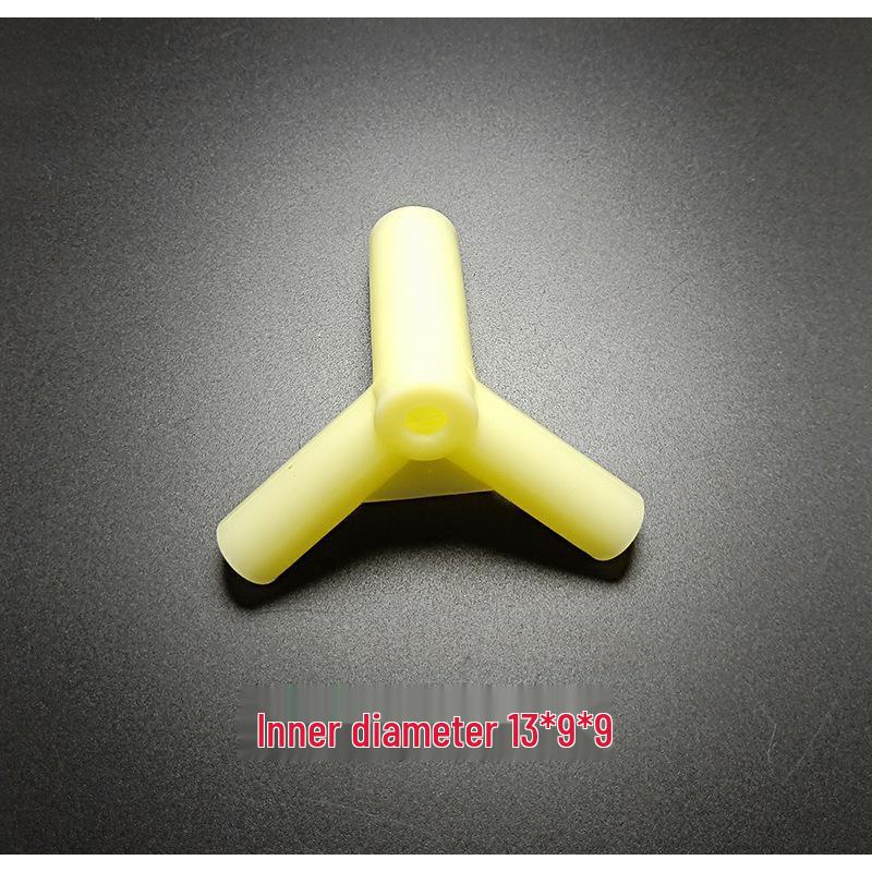 Square Top Mosquito Net Triangle Connector, Four-Way Bracket, and Three-Way Plastic Joint for Clothes, Shoes, and Cabinets.