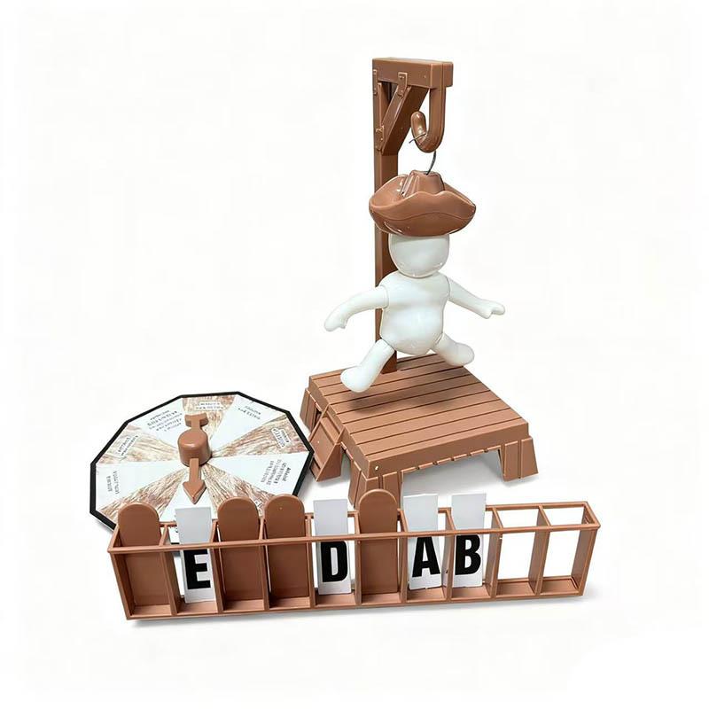 Нетоксичные Магнитные игры Веселый висельник для детей Настольные игры Тайна Угадай слово до того, как Хэнк упадет Подвешивание с куклой Настольная игра для путешествий