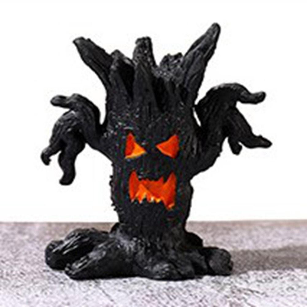 Handmade Tree Spirit Miniatures Resin Crafts Ghost Stake Ornaments Succulent Accessories