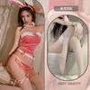 Sexy lingerie christmas bunny cos tube top hip wrap sexy uniform suit women flirting lingerie red