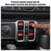 Aluminium Alloy Car Window Button Trim Decorative Stickers For Jeep Wrangler JL For JT Gladiator 2018 Up Interior Accessories