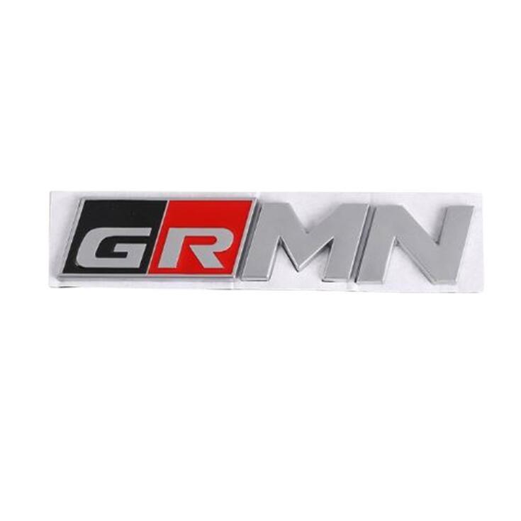 Compatible with Toyota mods: GR, GRSPORT, GRMN metal decals, rear badges, and custom wheels.