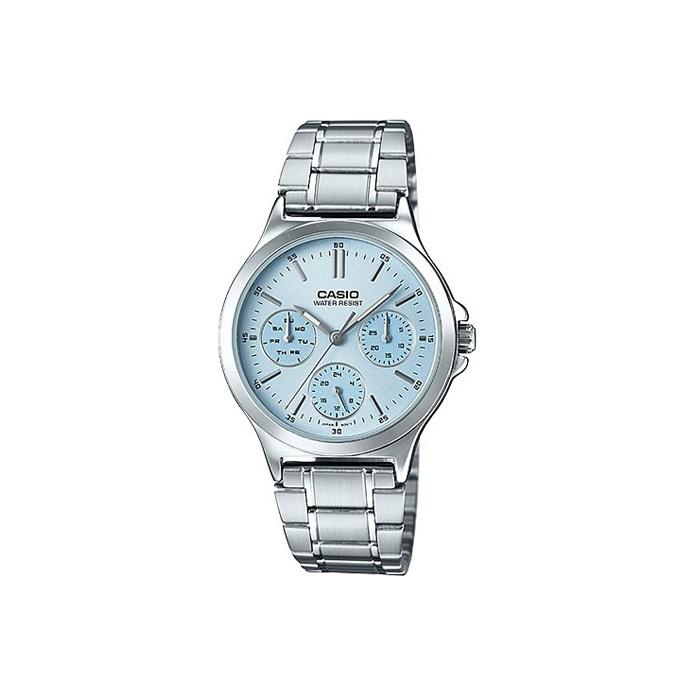 Casio Женские часы стандартной серии Синие LTP-V300D-2A LTP-V300D-2A