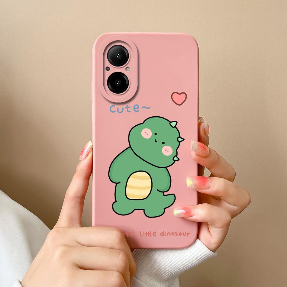 Чехол для телефона Realme C67, несколько узоров, мягкий жидкий силикон, полная защита, противоударный чехол для Realme C 67, Fundas Coque