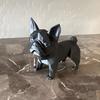 Yousheng French Bulldog Statue 3D Printed Standing Dog Figurine PLA Animal Sculpture Home Office Bookshelf Desktop Decoration Ornament