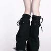 Punk Leg Warmer Harajuku Calf Gaiters Socks Women Leg Sleeve