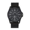 Strategy Military Calendar Analog Waterproof Nylon Strap Braided Large Dial Simulated Quartz Watch Fashion Watch Black Birthday Christmas Day Present
