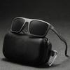 Уличные поляризационные солнцезащитные очки Унисекс Черная оправа Мужские Женские Uv400 Для вождения Путешествий Солнцезащитные очки Мужские Сверхлегкие Антибликовые Очки