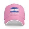 Summer Casual Baseball Cap Salvadoran Flag Salvador Root El Salvador Trucker Hat For Women Unisex Adjustable  Fashion Baseball Caps