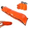 2 PCS Emergency Blanket with Compression Sack Portable Lightweight Emergency Sleeping Bag For