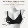 External Expansion Underwear Female Breasts Gathered Together Seamless Sexy U-shaped Back Bra Solid Color Thick Bra