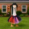 Funny Halloween Porch Goose Outfits Creative Fall Goose Clothes  Halloween Decorations