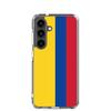 Coque Téléphone - Samsung - Galaxy S24 Plus - Drapeau Colombie - Souple - Multicolore