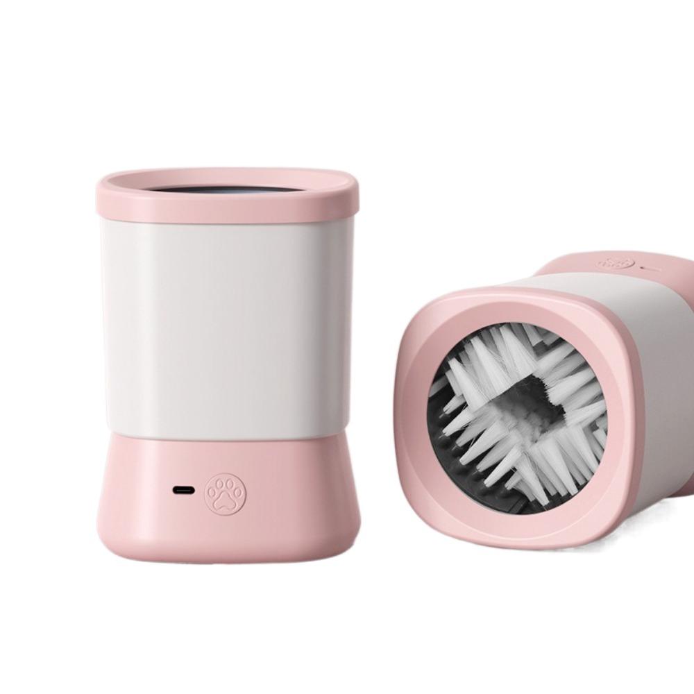 Removable Design Automatic Pet Foot Washer Intelligent Cleaning Electric Powered Pet Paw Cleaner Usb Charging Quick Low Noise