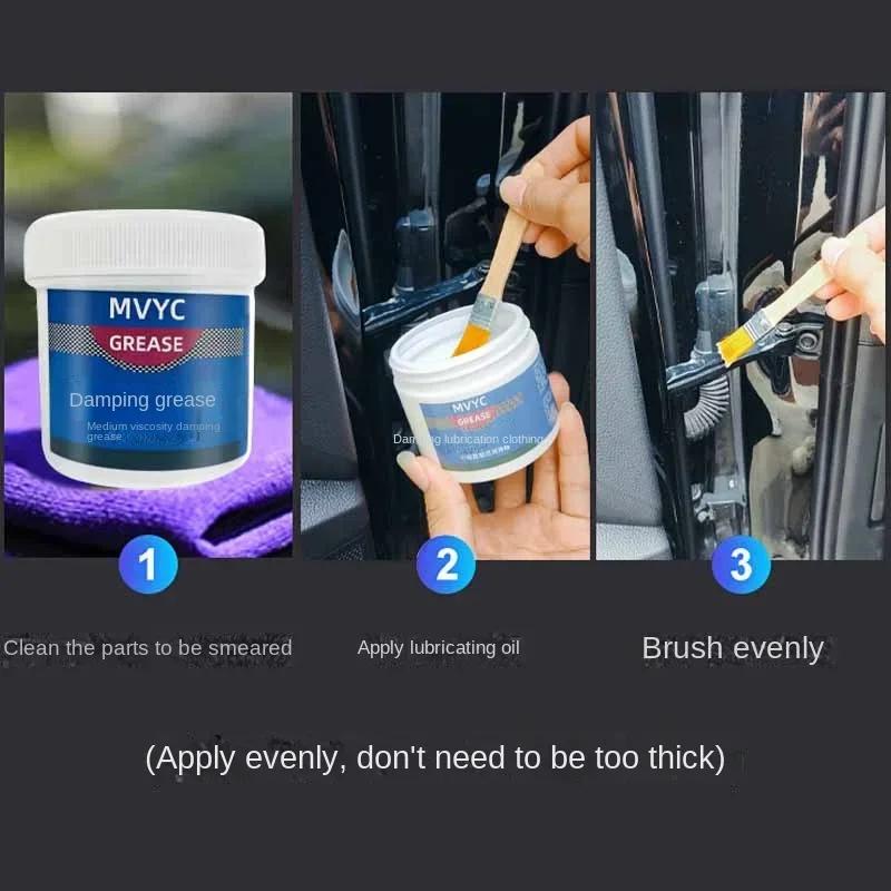 Автомобильная смазка, трансмиссионное масло, водостойкая и сильная адгезия, масло для устранения ненормального шума в дверях, для механического обслуживания