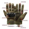 Hard Knuckles Leather Motorcycle Gloves Half Finger Mittens Fingerless Gloves Men'S Gloves