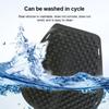 SEAMETAL Мотоциклетная силиконовая подушка на сиденье Дышащие чехлы на сиденья для электромобилей, мотоциклов 3D гелевый удобный коврик для сиденья