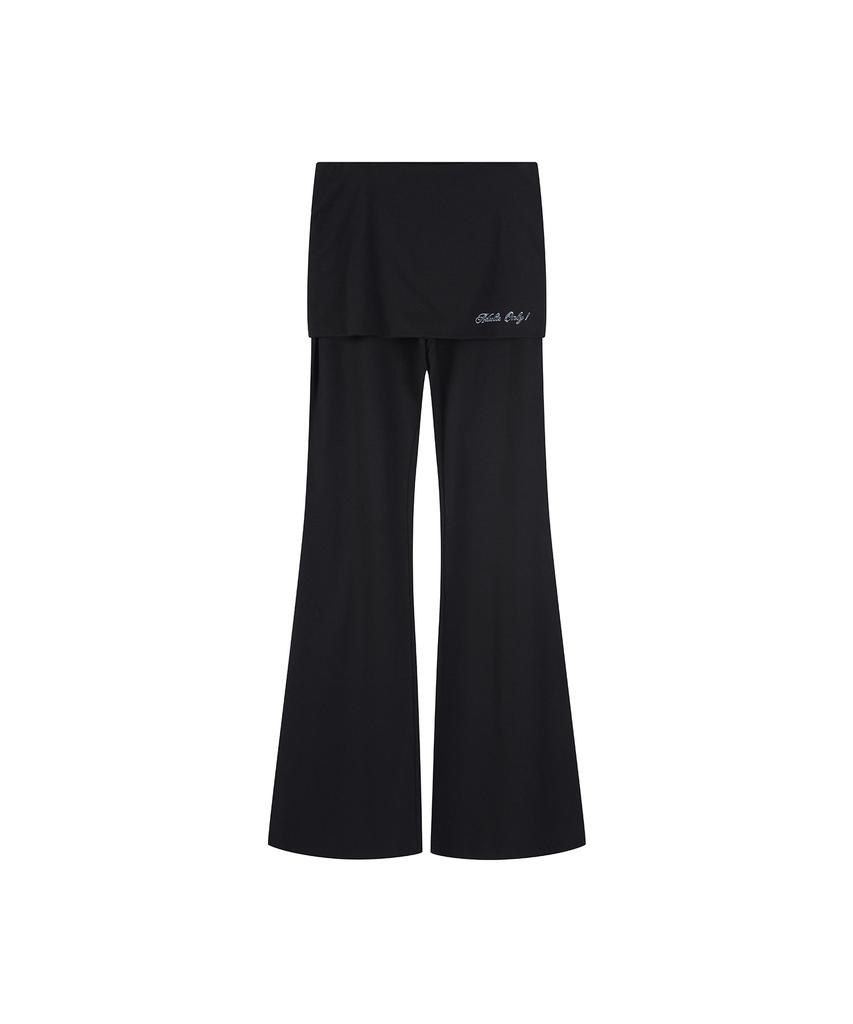 LALAFOX Folding Boots Cut Pants Black Bs2Wp003