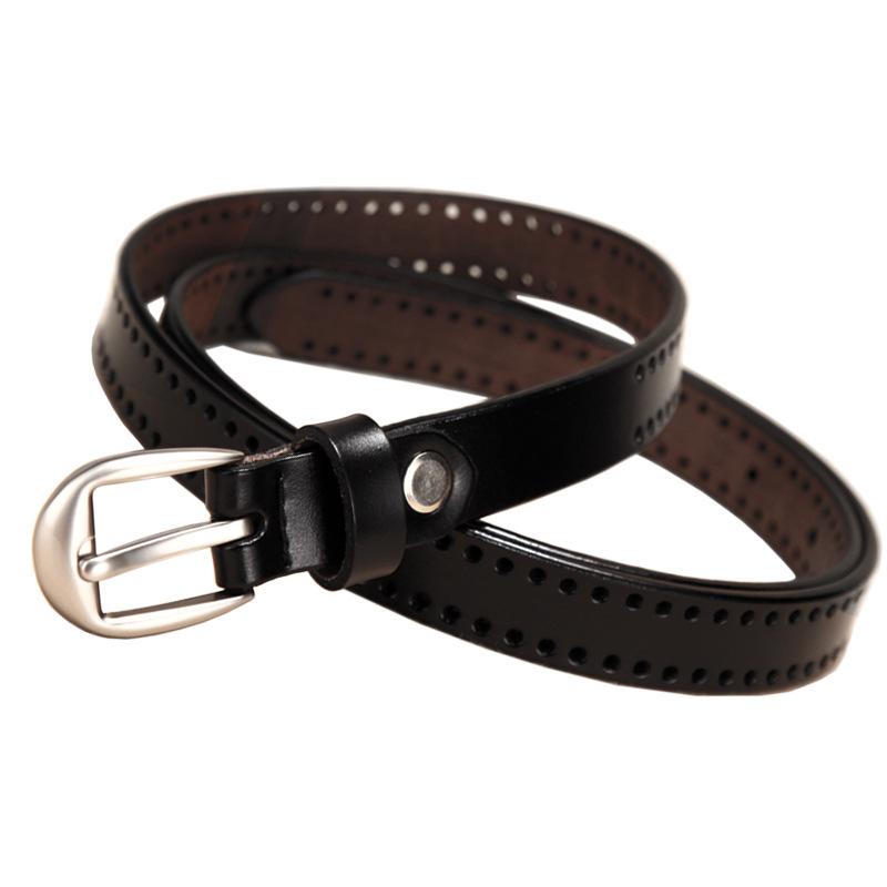 Ремень Женский Кожаный Ремень Женский, Тонкий Ремень Декоративный Кожаный Маленький Ремень Женский