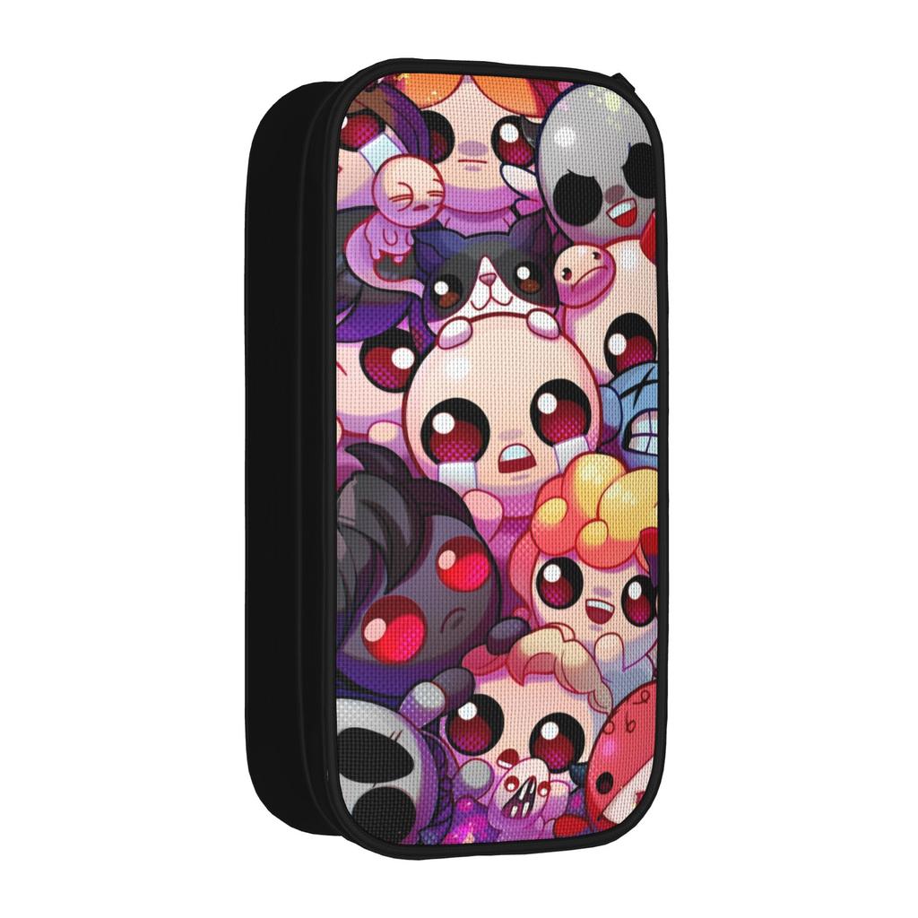 The Binding of Isaac Cartoon Pencil Case Cute Video Game Pen Holder Bag Girl Boy Big Capacity School Gifts Pencil Box Stationery