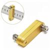 Steel Ruler Positioning Block Woodworking Scribe Drawing Mark Line Gauge Carpenter DIY Measuring Tool Carpenter Tools