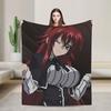 Фланелевое одеяло Риас Гремори High School DxD Мягкое плед для гостиной, путешествий, офиса, покрывало для кровати, чехол для диван-кровати