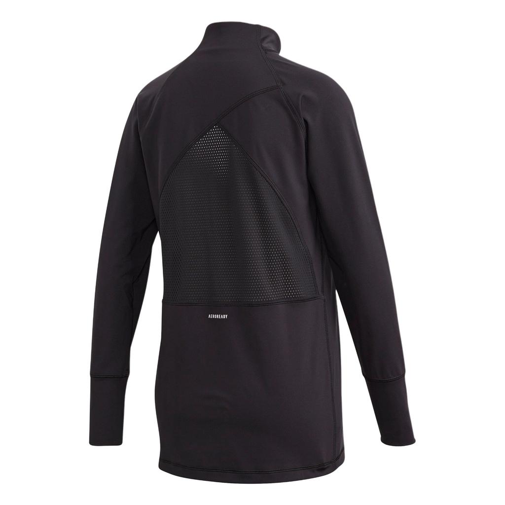 Adidas Удобный свитер с логотипом и длинным рукавом, футболка реглан, женские топы, черный цвет GH8225