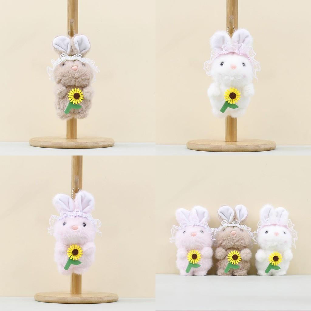 Очаровательный плюшевый брелок в виде кролика с набивкой из ПП хлопка для сумок и детей