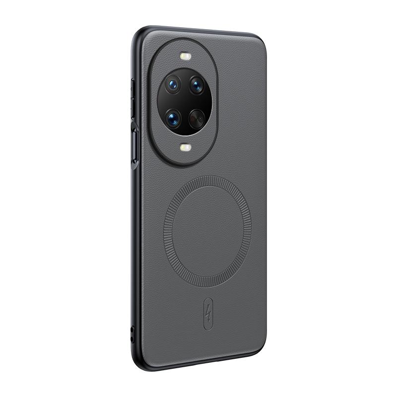 For Huawei Nova 14 Ultra Case Magnetic Leather Shield Cover High Quality Anti-Fingerprint Non-Slip PC+TPU