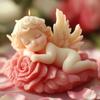 3D Rose Angel Children свеча силиконовая форма ручная работа Seashell Angel Kids ароматическая свеча гипсовая смоляная форма ремесло декор подарок
